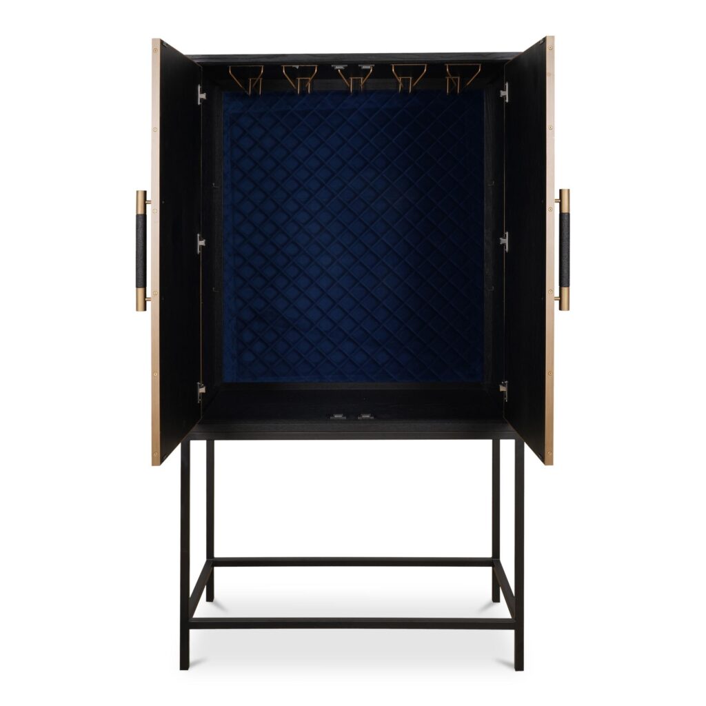 Mako Bar Cabinet Black - Image 4