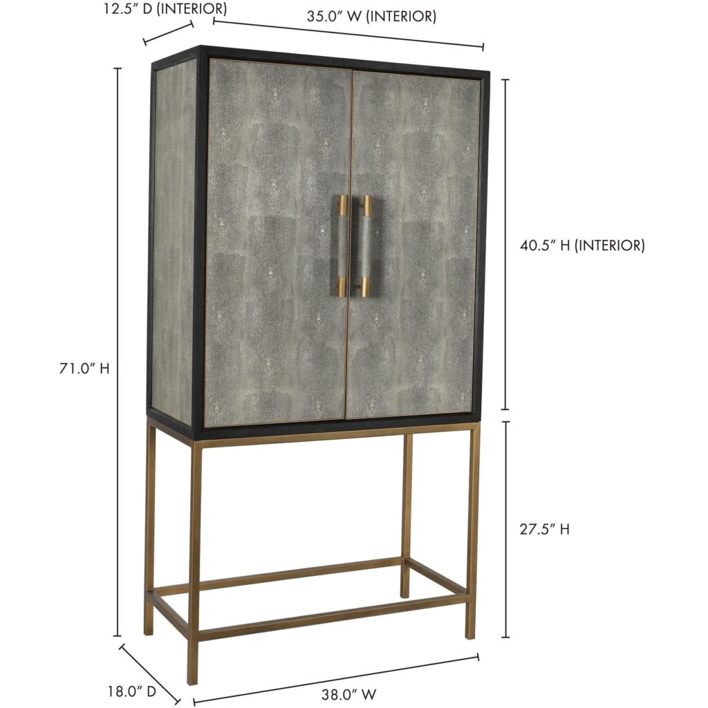 Mako Bar Cabinet - Image 10