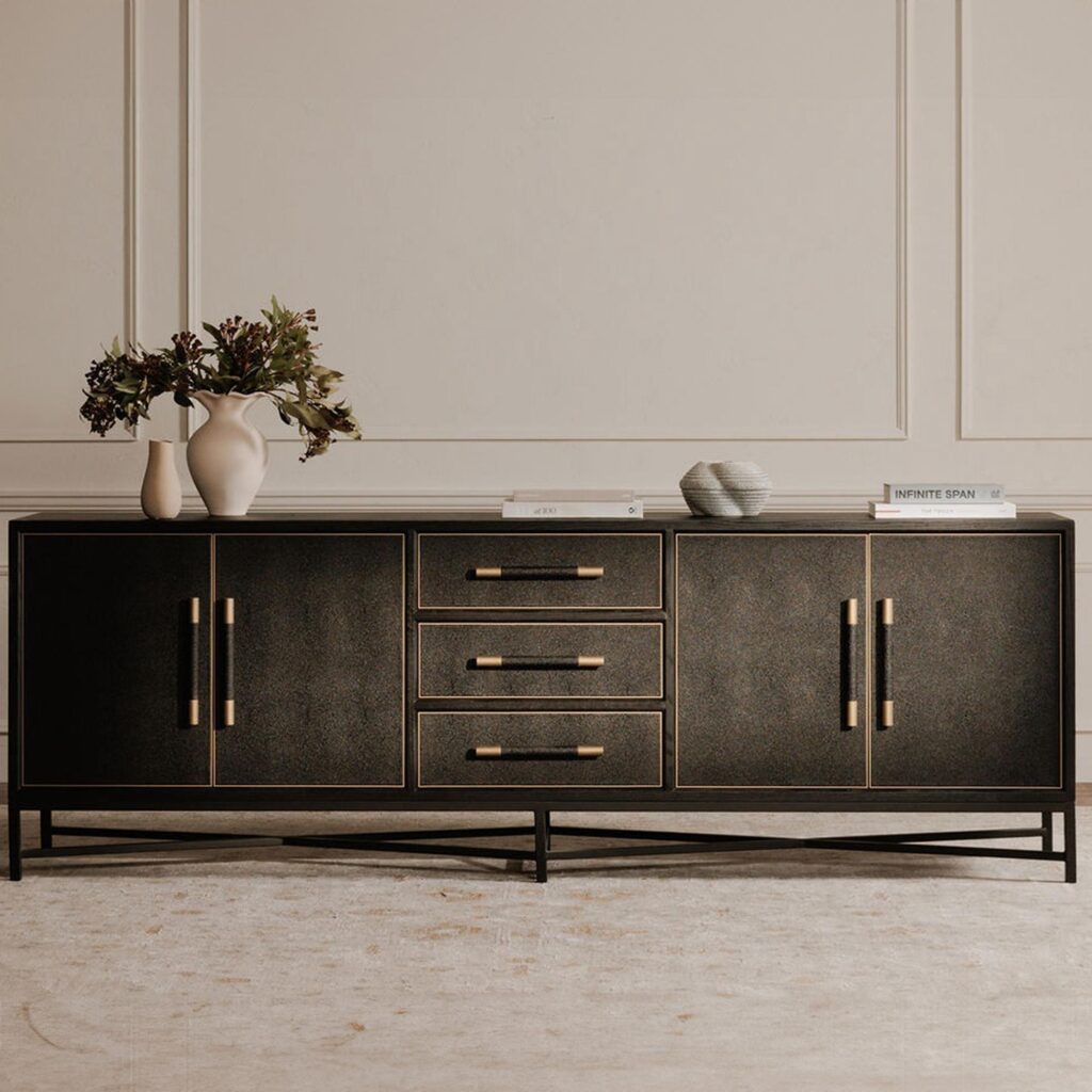 Mako Sideboard Large Black - Image 7