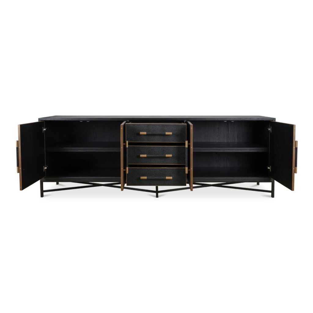 Mako Sideboard Large Black - Image 4