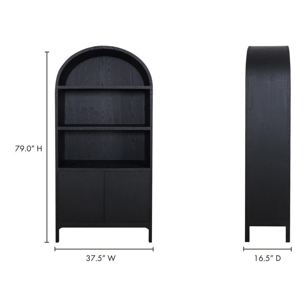 Wilde Display Cabinet Black - Image 11