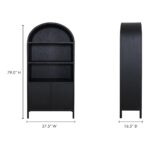 Wilde Display Cabinet Black VL-1067-02 VL 1067 02 70