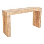 Evander Console Table Aged Oak VL-1069-24 VL 1069 24 01