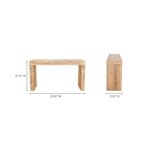 Evander Console Table Aged Oak VL-1069-24 VL 1069 24 70