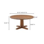 Charles Dining Table VL-1087-03-0 VL 1087 03 0 70