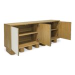 Marcelle Sideboard White VL-1099-18 VL 1099 18 Marcelle diagR open shadsilo