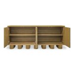 Marcelle Sideboard White VL-1099-18 VL 1099 18 Marcelle front open shadsilo
