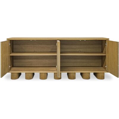 Marcelle Sideboard White VL-1099-18 VL 1099 18 Marcelle front open shadsilo