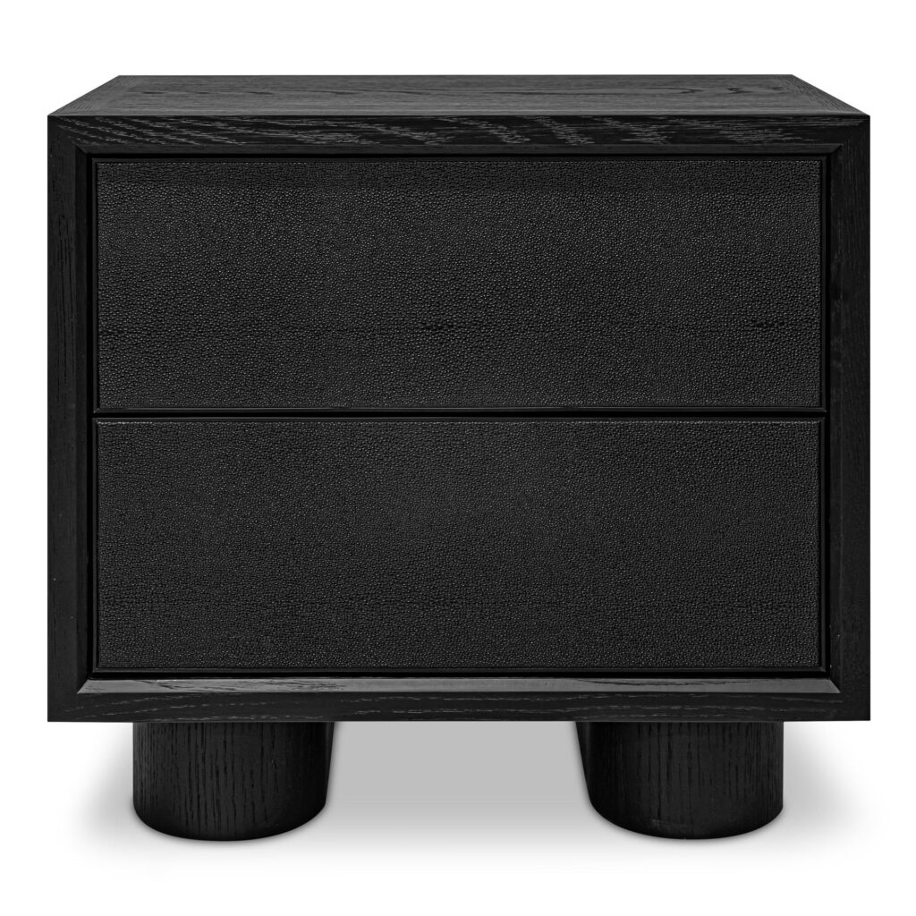 Marcelle Nightstand Black