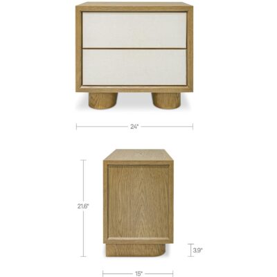 Marcelle Nightstand White VL-1100-18 VL 1100 18 70
