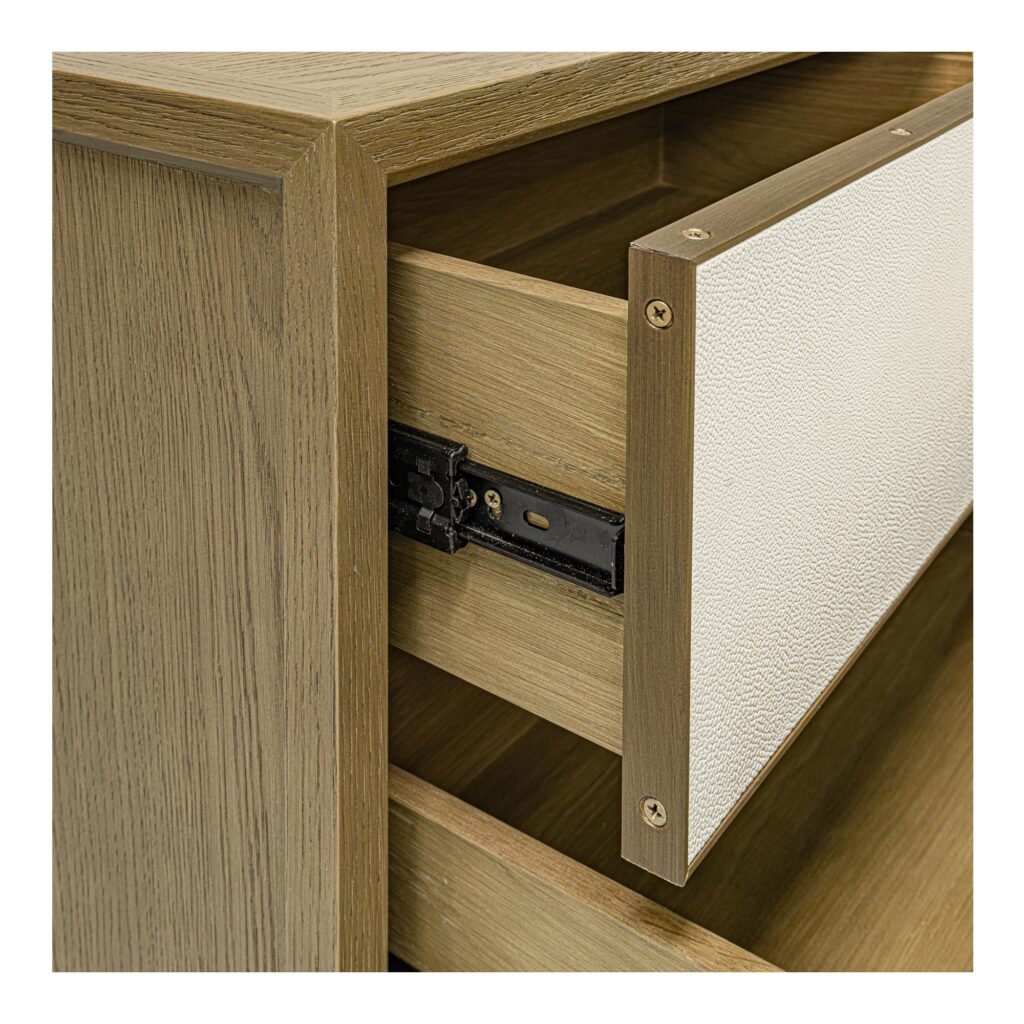 Marcelle Nightstand White - Image 5
