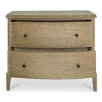 Sadie Nightstand Brown VL-1102-03 VL 1102 03 Sadie front open shadsilo