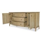 Sadie Sideboard Brown VL-1103-03 VL 1103 03 Sadie diagL open shadsilo