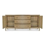 Sadie Sideboard Brown VL-1103-03 VL 1103 03 Sadie front open shadsilo