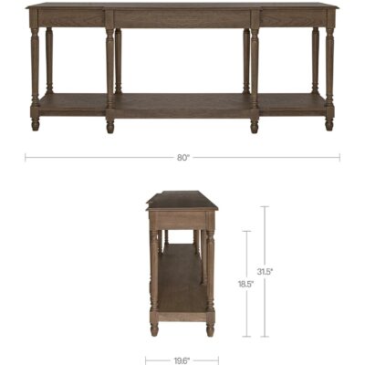 Martha Console Table Brown VL-1104-03 VL 1104 03 70