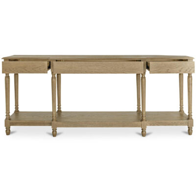 Martha Console Table Brown VL-1104-03 VL 1104 03 Martha front open shadsilo