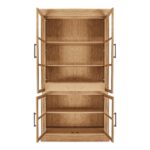 Raymond Tall Cabinet Natural VL-1106-24 VL 1106 24 Raymond front open shadsilo