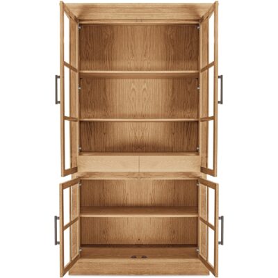 Raymond Tall Cabinet Natural VL-1106-24 VL 1106 24 Raymond front open shadsilo