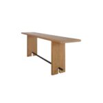 Madison Console Table Natural VL-1109-24 VL 1109 24 Madison diagL back shadsilo