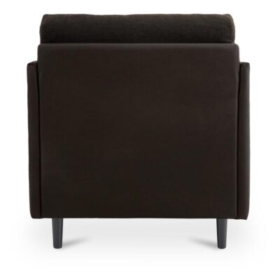 Teller Accent Chair Warm Black VV-1005-02 VV 1005 02 Teller back shadsilo
