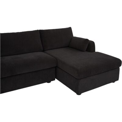 Burrow Sleeper Sectional With Storage Chaise Black Right VV-1007-02-R-0 VV 1007 02 R 0 Burrow closeup shadsilo