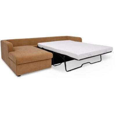 Burrow Sleeper Sectional With Storage Chaise Ginger Left VV-1007-23-L-0 VV 1007 23 L 0 Burrow diagR open shadsilo