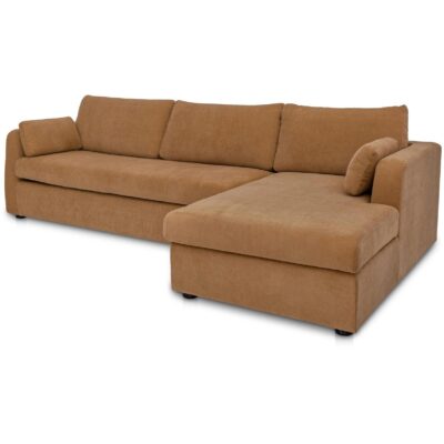 Burrow Sleeper Sectional With Storage Chaise Ginger Right VV-1007-23-R-0 VV 1007 23 R 0 Burrow diagL shadsilo