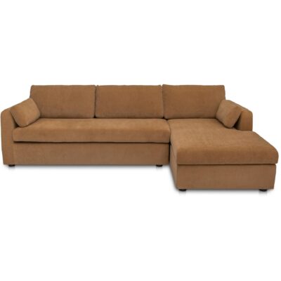 Burrow Sleeper Sectional With Storage Chaise Ginger Right