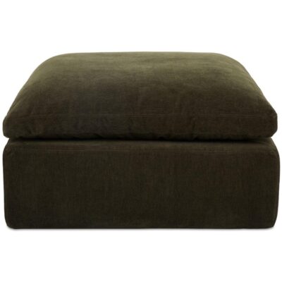 Cates Ottoman Dark Green VV-1012-27 VV 1012 27 Cates side right shadsilo