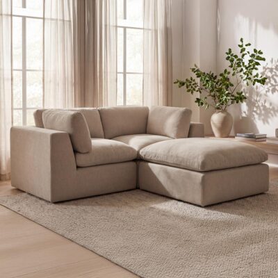 Cates Ottoman Pebble VV-1012-34 VV 1012 34 01
