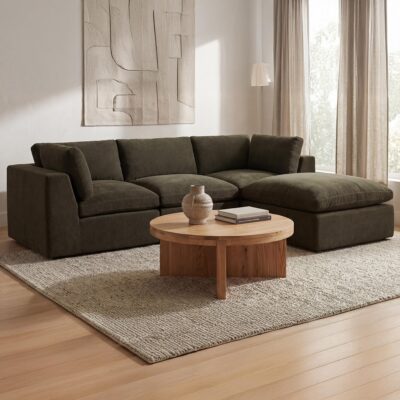 Cates Lounge Modular Sectional Dark Green VV-1015-27 VV 1015 27 01