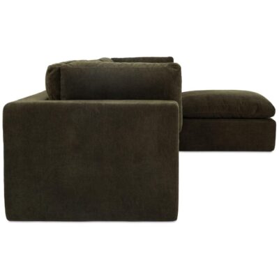 Cates Lounge Modular Sectional Dark Green VV-1015-27 VV 1015 27 Cates side right shadsilo