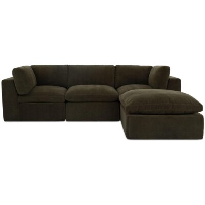 Cates Lounge Modular Sectional Dark Green
