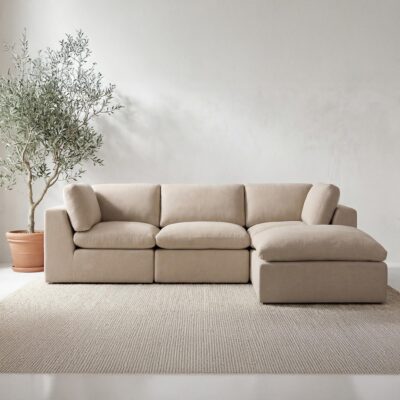 Cates Lounge Modular Sectional Pebble VV-1015-34 VV 1015 34 10
