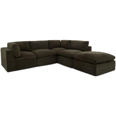 Cates Dream Modular Sectional Dark Green VV-1016-27 VV 1016 27 Cates diagR shadsilo