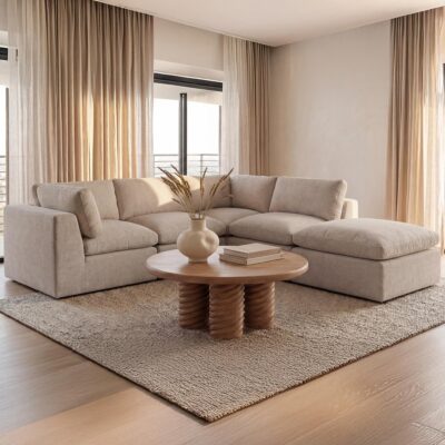 Cates Dream Modular Sectional Pebble VV-1016-34 VV 1016 34 01