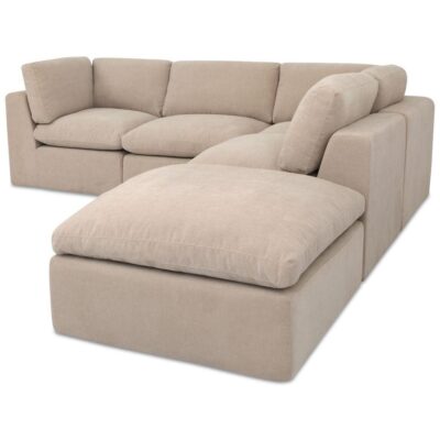 Cates Dream Modular Sectional Pebble VV-1016-34 VV 1016 34 Cates diagL shadsilo