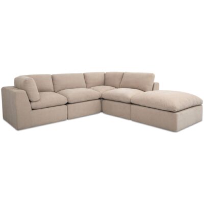 Cates Dream Modular Sectional Pebble VV-1016-34 VV 1016 34 Cates diagR shadsilo
