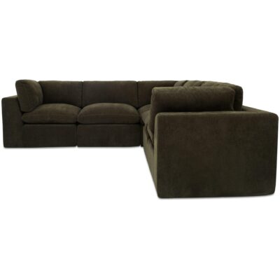 Cates Classic L Modular Sectional Dark Green