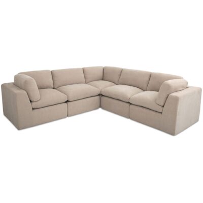 Cates Classic L Modular Sectional Pebble VV-1017-34 VV 1017 34 Cates diagR shadsilo