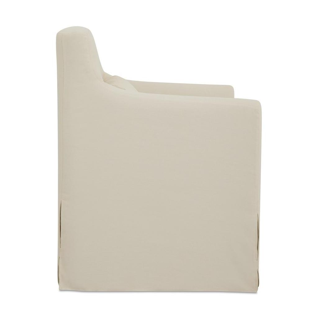 Lydia Outdoor Slipcover Dining Chair Cream 3 Lydia Outdoor Slipcover Dining Chair Cream - Image 3