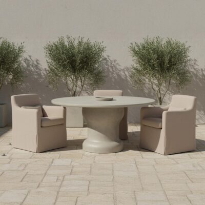 Lydia Outdoor Slipcover Dining Chair Light Brown 13 Lydia Outdoor Slipcover Dining Chair Light Brown VV-1019-21 VV 1019 21 00