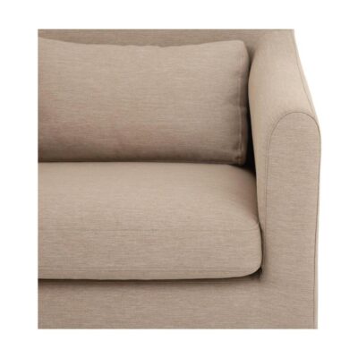 Lydia Outdoor Slipcover Dining Chair Light Brown 11 Lydia Outdoor Slipcover Dining Chair Light Brown VV-1019-21 VV 1019 21 Lydia closeup shadsilo