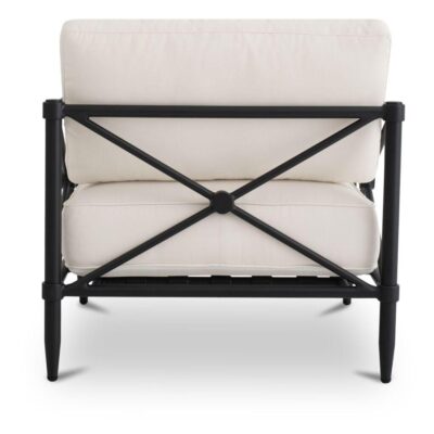 Willow Outdoor Accent Chair Cream VV-1020-05 VV 1020 05 Willow back shadsilo