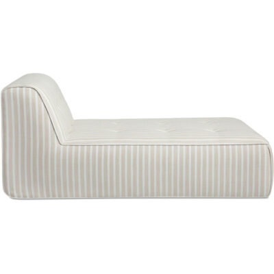 Sunseeker Outdoor Chaise Brown Stripe VV-1023-21 VV 1023 21 Sunseeker side right shadsilo