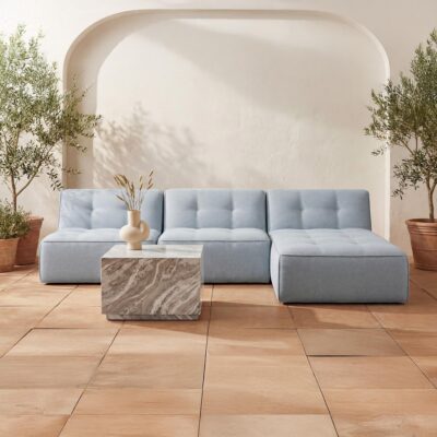 Sunseeker Outdoor Chaise Light Blue VV-1023-45 VV 1023 45 10