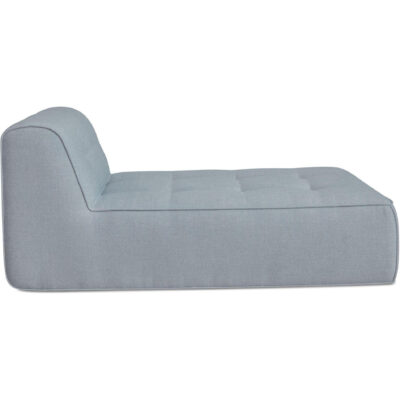 Sunseeker Outdoor Chaise Light Blue VV-1023-45 VV 1023 45 Sunseeker side right shadsilo
