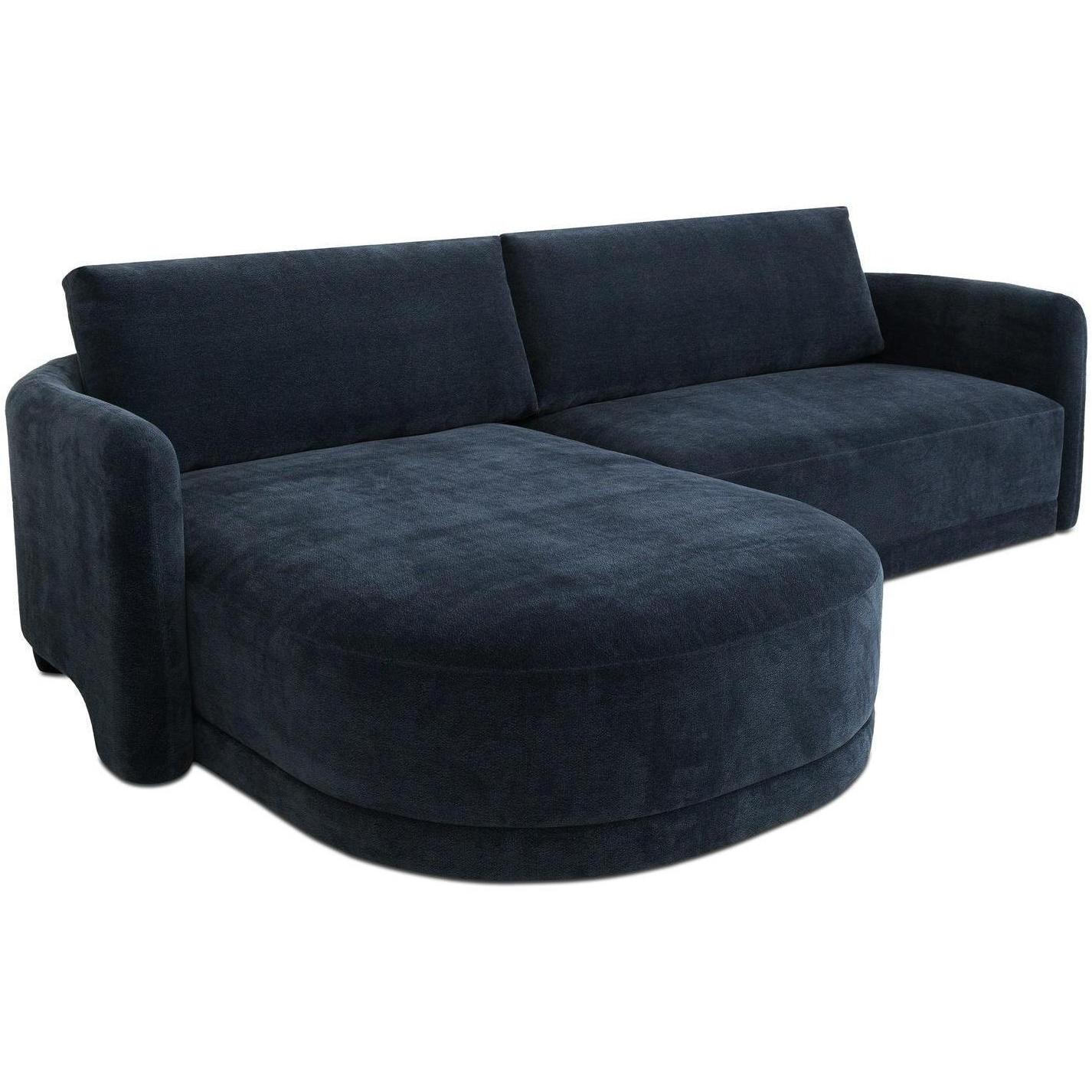 Emmy Sectional Dark Blue Left 2 Emmy Sectional Dark Blue Left - Image 2