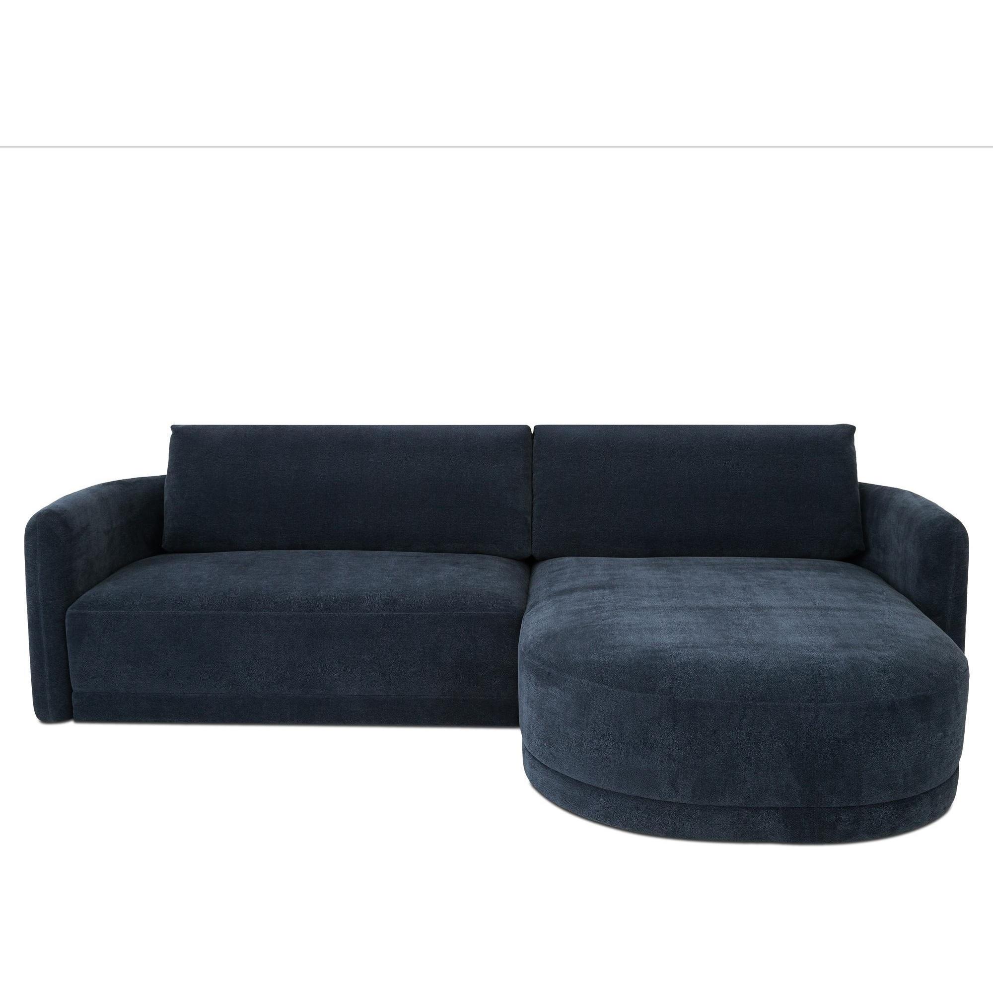 Emmy Sectional Dark Blue Right 1 Emmy Sectional Dark Blue Right