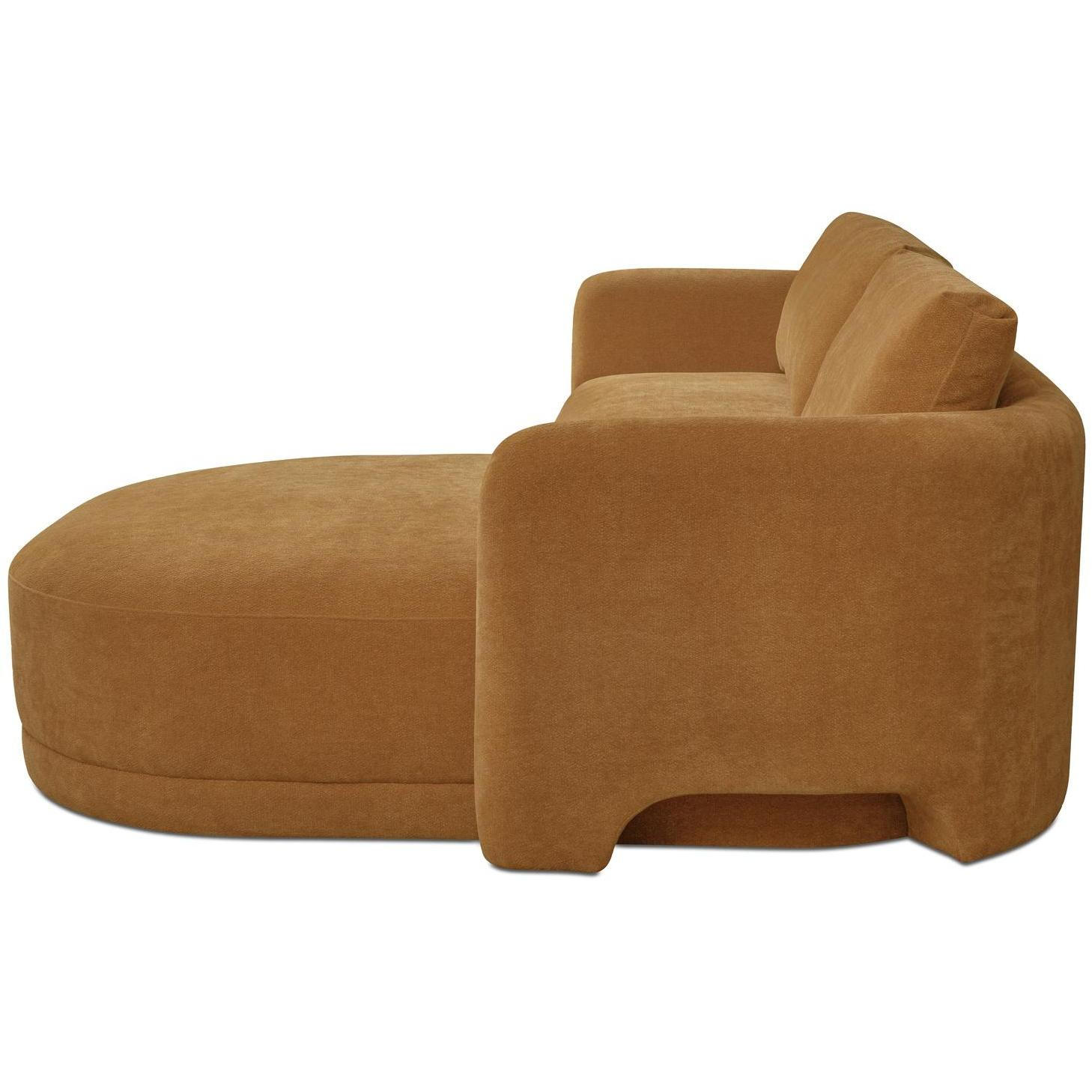 Emmy Sectional Ginger Right 3 Emmy Sectional Ginger Right - Image 3